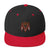 Red M Logo Eye Snapback Hat