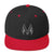 Red M Logo Snapback Hat