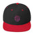 Red Oni Eye Vapor Snapback Hat