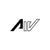 AshIV_ Black AIV New Logo Sticker