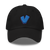ViibiinTV Blue V Dad Hat