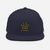 KiiNGS Crown Text Snapback Hat