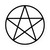 Lavvvnder Pentagram Sticker