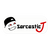 SarcasticJ Black Hat Logo Sticker