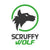 ScruffyWolf Wolf Logo w/Text V2 Sticker