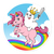KiiNGS Unicorn Sticker