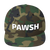 JawshPawshTV White Logo Snapback