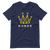 KiiNGS Crown Text Logo Unisex Tee