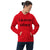 Lavvvnder Text Red Hoodie