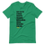 JoshyJayJay Say Hi To Luigi Black Text Unisex T-Shirt