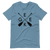 GeeksEh Cross Oars Black Unisex T-Shirt