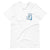 Zyphiria Blue Wolf Unisex T-Shirt