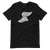 LegsMcShufflin Silver Winged Shoe Unisex T-Shirt