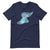 LegsMcShufflin Blue Diamond Winged Shoe Unisex t-shirt
