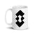 Dystopian Black Logo Mug